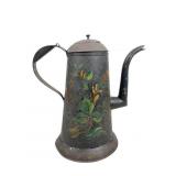 American Toleware Lighthouse Coffee Pot