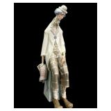 Lladro "Clown with Concertina" Figurine