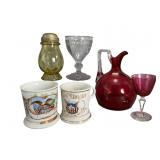 19th Century Glassware and Mugs