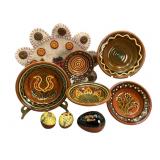 Breininger Pottery Collection with Felt Mat