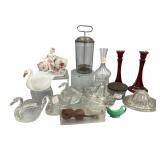 Eclectic Glassware and Collectibles Lot