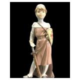 Lladró "Medieval Soldier" Porcelain 6111