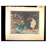Gaston Hoffmann Signed Etching