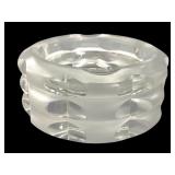 Vintage Rosenthal Frosted Crystal Cigar Ashtray