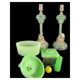 Custard/ Uranium Glass Collection