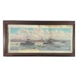 1899 Naval Parade Litho, Spanish-American War
