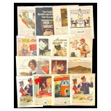 16 Early 20th Century Print Ads