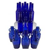 Cobalt Blue Glass Bottles