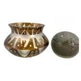 Kaiser Cameo Vase & Grant Studio Paperweight