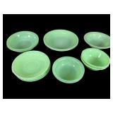 12 Custard Uranium & Jadeite Mix Dishes