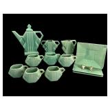 Fulper Stangl Pottery Tea Set with Plates