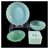 Uranium and Jadeite Glassware