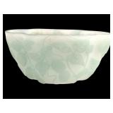Consolidated Glass Martele Olive Leaf Bowl