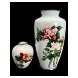 Ando Marked Cloisonné Vase, Pair
