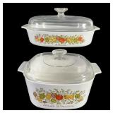 Corning Ware Spice of Life Casserole Set