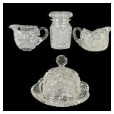 American Brilliant Period Cut Crystal, Hawkes
