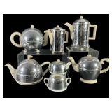 Heatmaster English Ceramic & Metal Tea Set