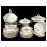 Haviland Theo Limoges Porcelain Dinner Set
