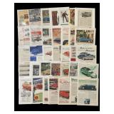 Vintage Classic Truck and Car Advertisements