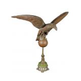 Late 19th C. American Copper Eagle Weathervane