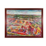 Charles Frith 'Quarry' Oil on Canvas