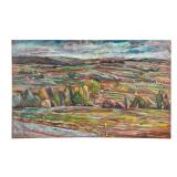Charles Frith Oil on Canvas Rural Landscape