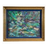 Landscape Oil on Canvas Attr. to Charles Frith