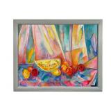 Charles Frith Colorful Still Life with Fruit