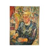 Charles Frith Signed Oil on Canvas Portrait