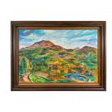 Charles Frith Oil Landscape on Canvas