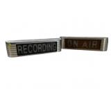RCA MI-117171 Warning Light Pair, WLEV Marked