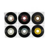 Six Rare 45 RPM Records