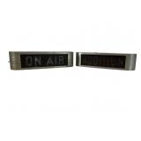 RCA On Air and Audition Warning Lights
