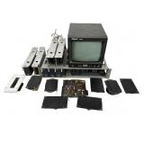 Ikegami PM9-5 Monitor & McCurdy Rack Lot