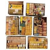 Six Boxes Vintage Electrical Equipment Lot