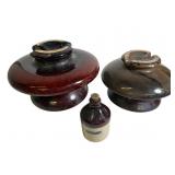 Thomas Insulators & Mercury Crock Jug Lot