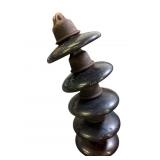 Massive Five-Piece Metal & Ceramic Insulator