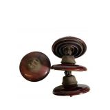 Two Dark Brown LOCKE Insulated Pieces