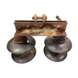 Large Heavy Outdoor Electrical Insulator Set