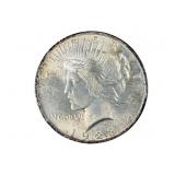 1923 Silver Peace Dollar, Circulated