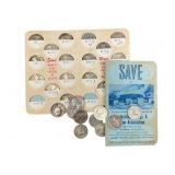 30 Silver Quarters, Including Standingï¿½Lib.