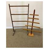 Primitive Drying Racks, Rectangular & Tree Shap