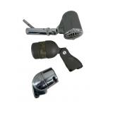 Three Vintage Microphones: Auricon E7, EV 606