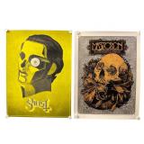 Two Tour Posters: Ghost & Mastodon, Signed