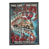 Furthur 2010 Winter Tour Poster Lesh & Weir