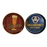 Daeuferï¿½s & Ballantineï¿½s Beer Trays