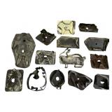 14 Primitive Tin Cookie Cutters