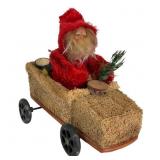 Bethany Lowe-style Christmas Santa Figurine