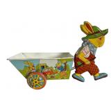 J. Chein Vintage Tin Litho Pull Toy