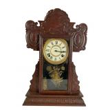 Ingraham Gingerbread Mantel Kitchen Clock